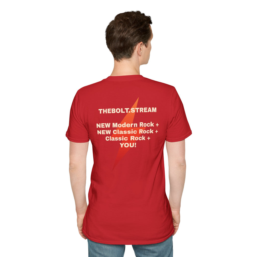 The BOLT Radio Lightning T-Shirt — The New Modern Rock + Classic Rock Station Tee
