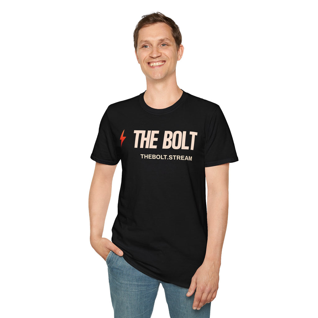 The BOLT Radio Lightning T-Shirt — The New Modern Rock + Classic Rock Station Tee
