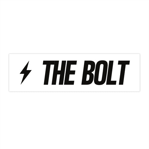 The BOLT Sticker — Rock Radio Vinyl Decal for Laptop, Water Bottle, Helmet & Bumper