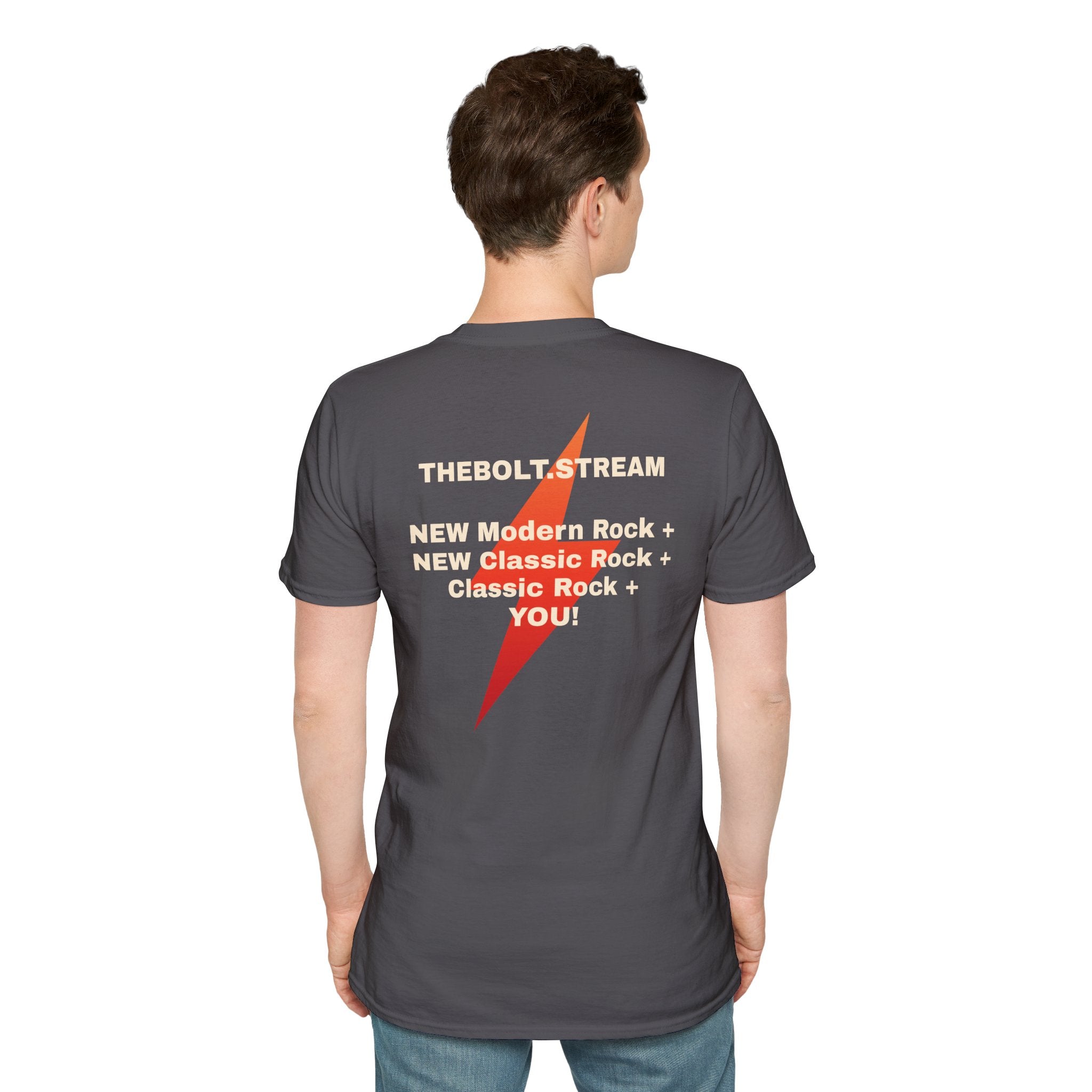 The BOLT Radio Lightning T-Shirt — The New Modern Rock + Classic Rock Station Tee