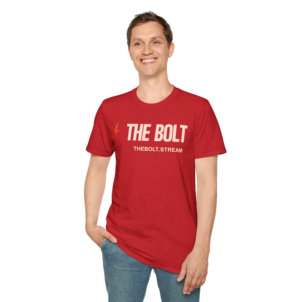 The BOLT Radio Lightning T-Shirt — The New Modern Rock + Classic Rock Station Tee