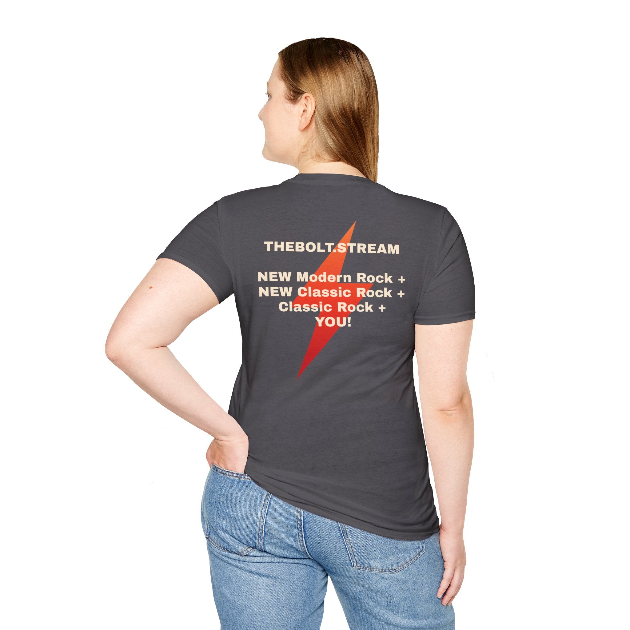 The BOLT Radio Lightning T-Shirt — The New Modern Rock + Classic Rock Station Tee