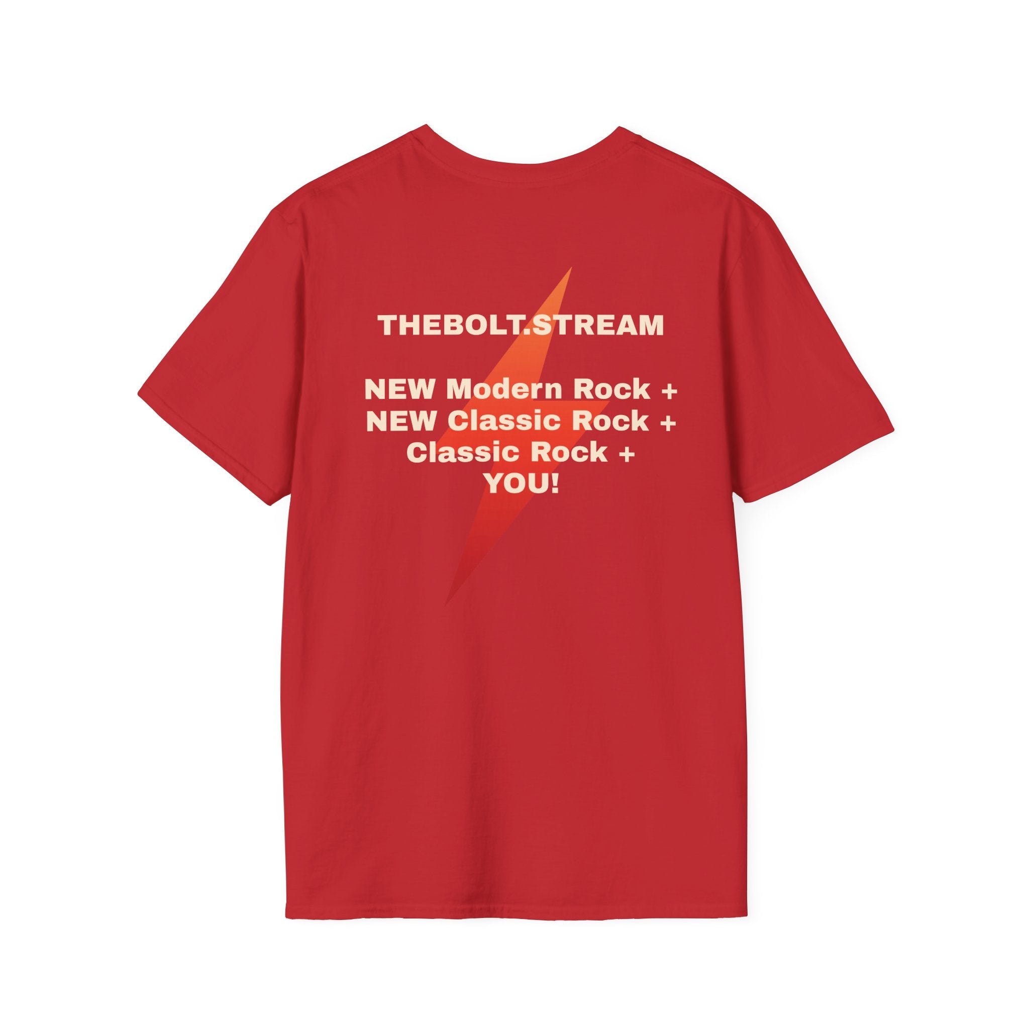 The BOLT Radio Lightning T-Shirt — The New Modern Rock + Classic Rock Station Tee
