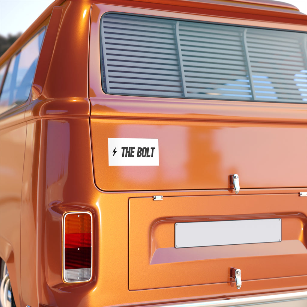 The BOLT Sticker — Rock Radio Vinyl Decal for Laptop, Water Bottle, Helmet & Bumper