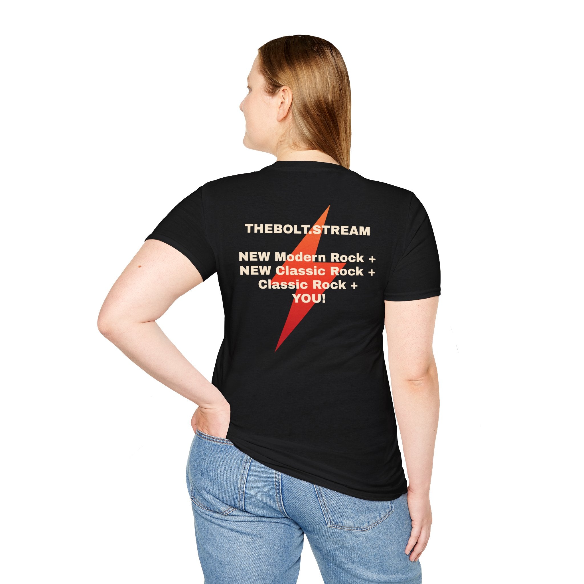 The BOLT Radio Lightning T-Shirt — The New Modern Rock + Classic Rock Station Tee
