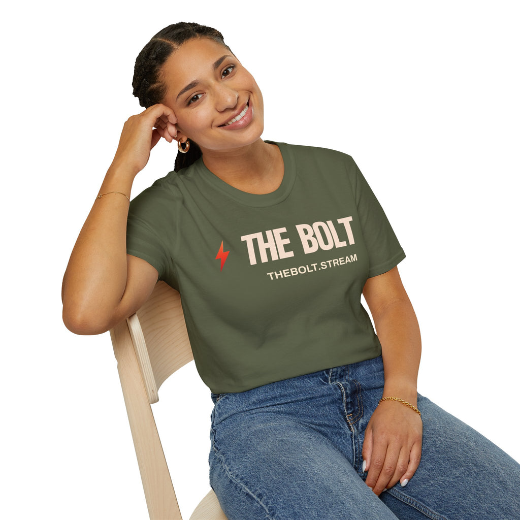 The BOLT Radio Lightning T-Shirt — The New Modern Rock + Classic Rock Station Tee