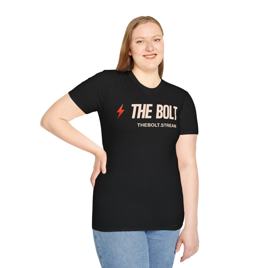 The BOLT Radio Lightning T-Shirt — The New Modern Rock + Classic Rock Station Tee