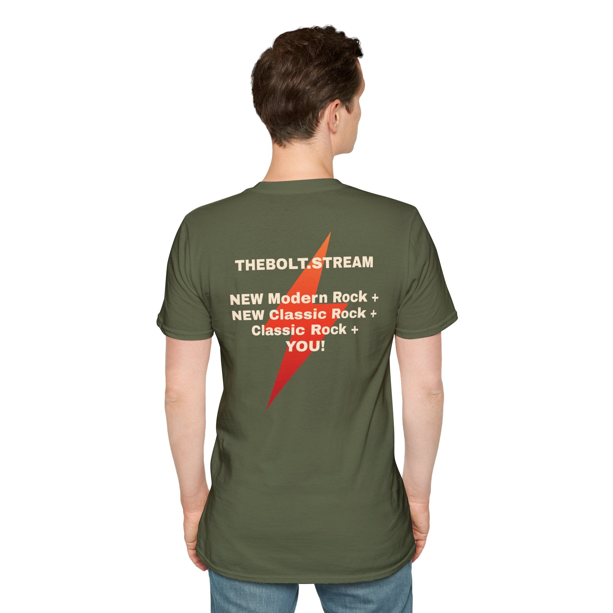 The BOLT Radio Lightning T-Shirt — The New Modern Rock + Classic Rock Station Tee