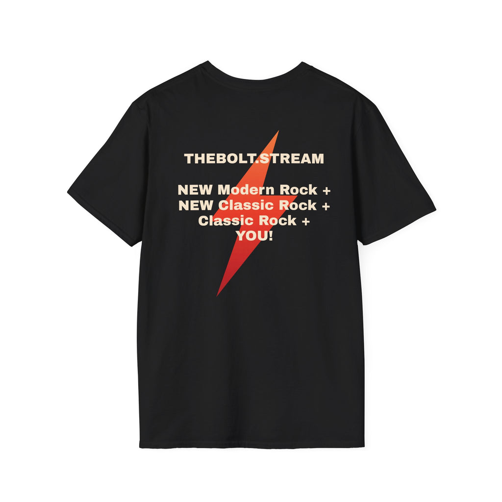 The BOLT Radio Lightning T-Shirt — The New Modern Rock + Classic Rock Station Tee