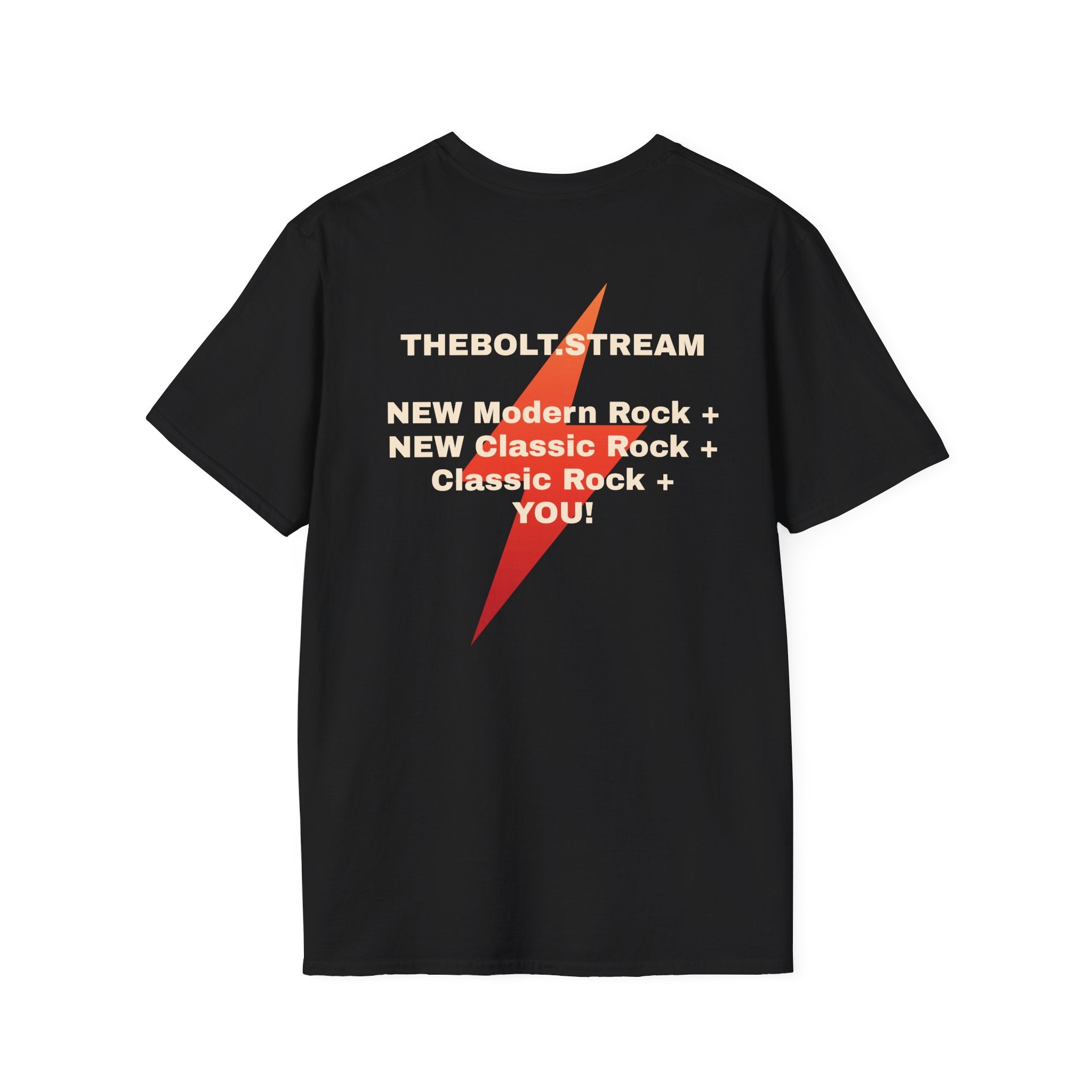 The BOLT Radio Lightning T-Shirt — The New Modern Rock + Classic Rock Station Tee