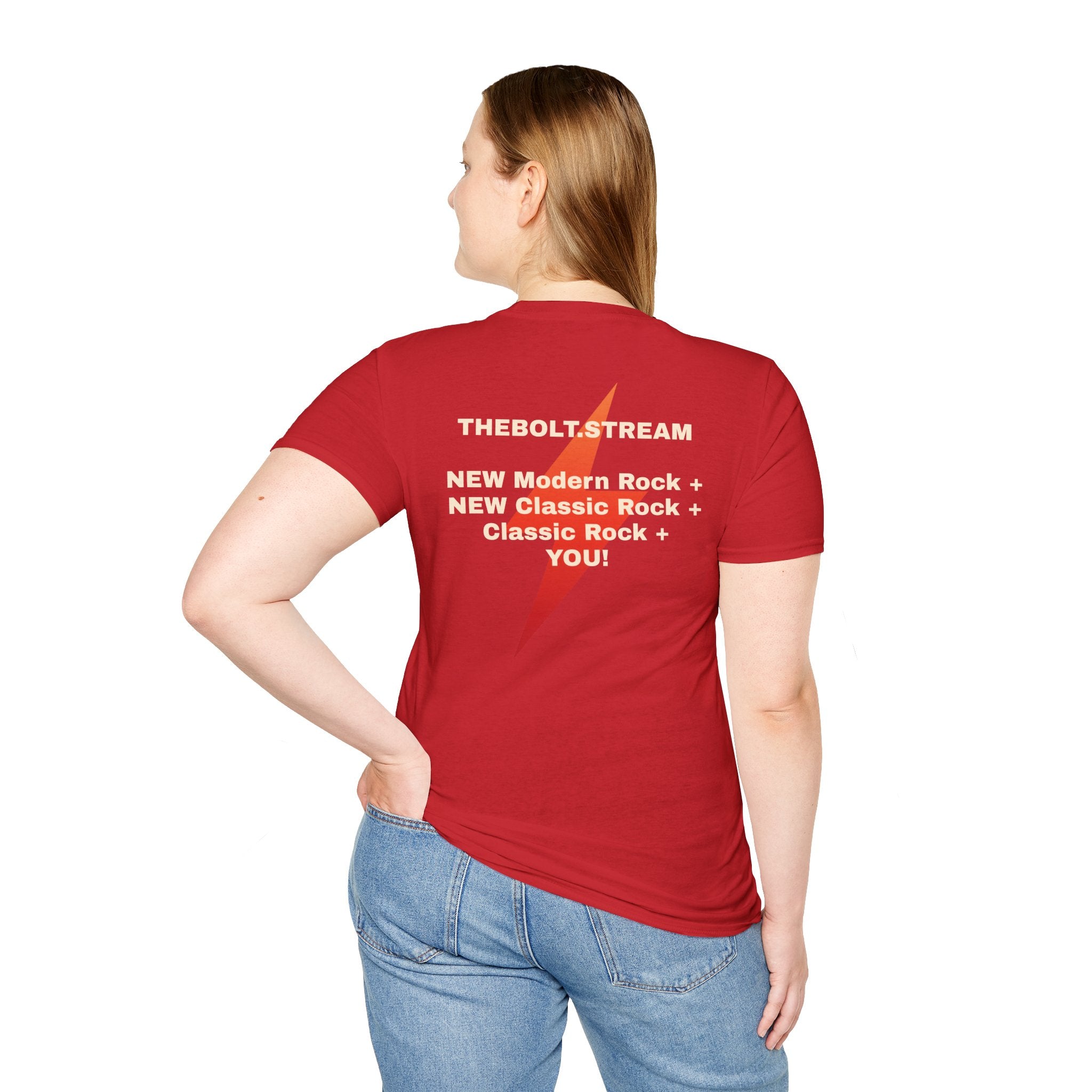 The BOLT Radio Lightning T-Shirt — The New Modern Rock + Classic Rock Station Tee