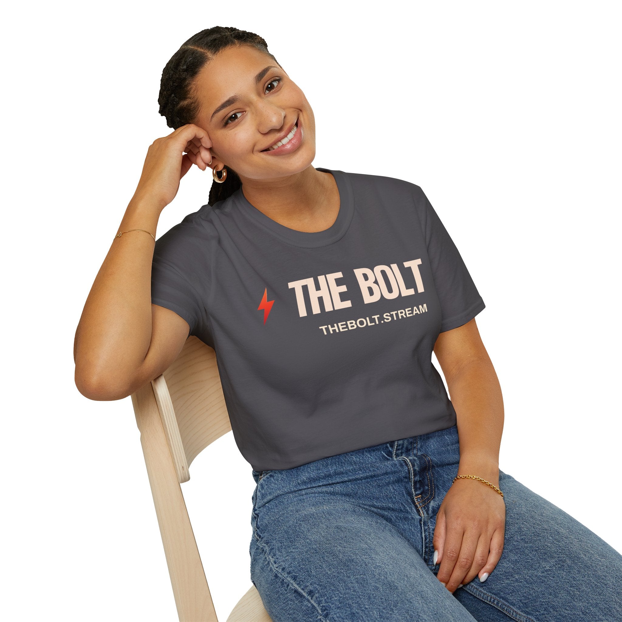 The BOLT Radio Lightning T-Shirt — The New Modern Rock + Classic Rock Station Tee