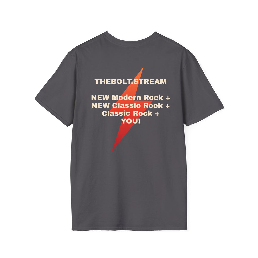 The BOLT Radio Lightning T-Shirt — The New Modern Rock + Classic Rock Station Tee