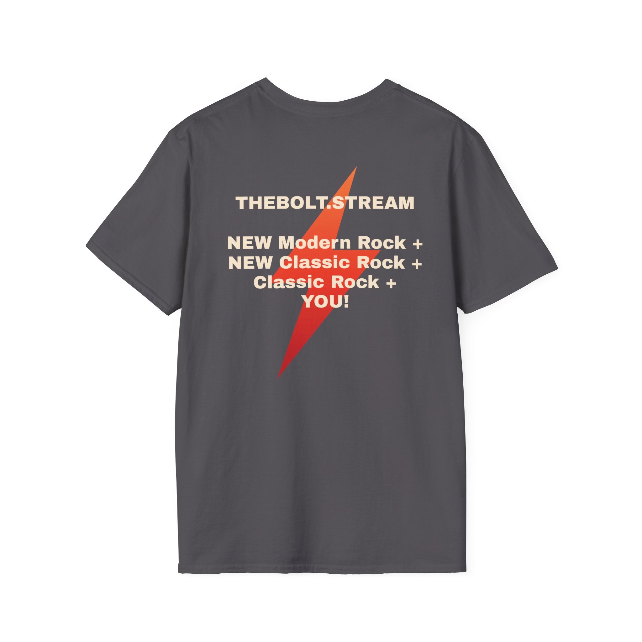 The BOLT Radio Lightning T-Shirt — The New Modern Rock + Classic Rock Station Tee