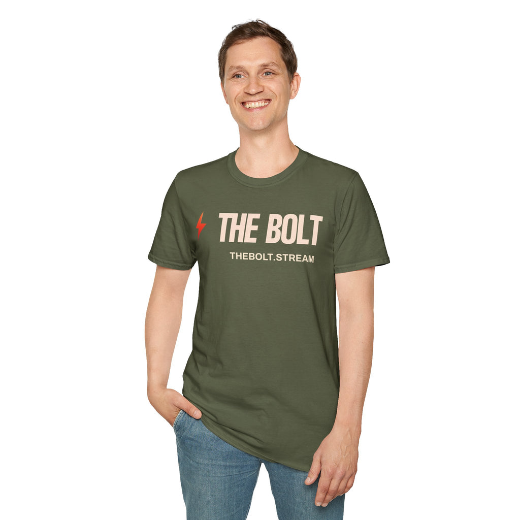 The BOLT Radio Lightning T-Shirt — The New Modern Rock + Classic Rock Station Tee
