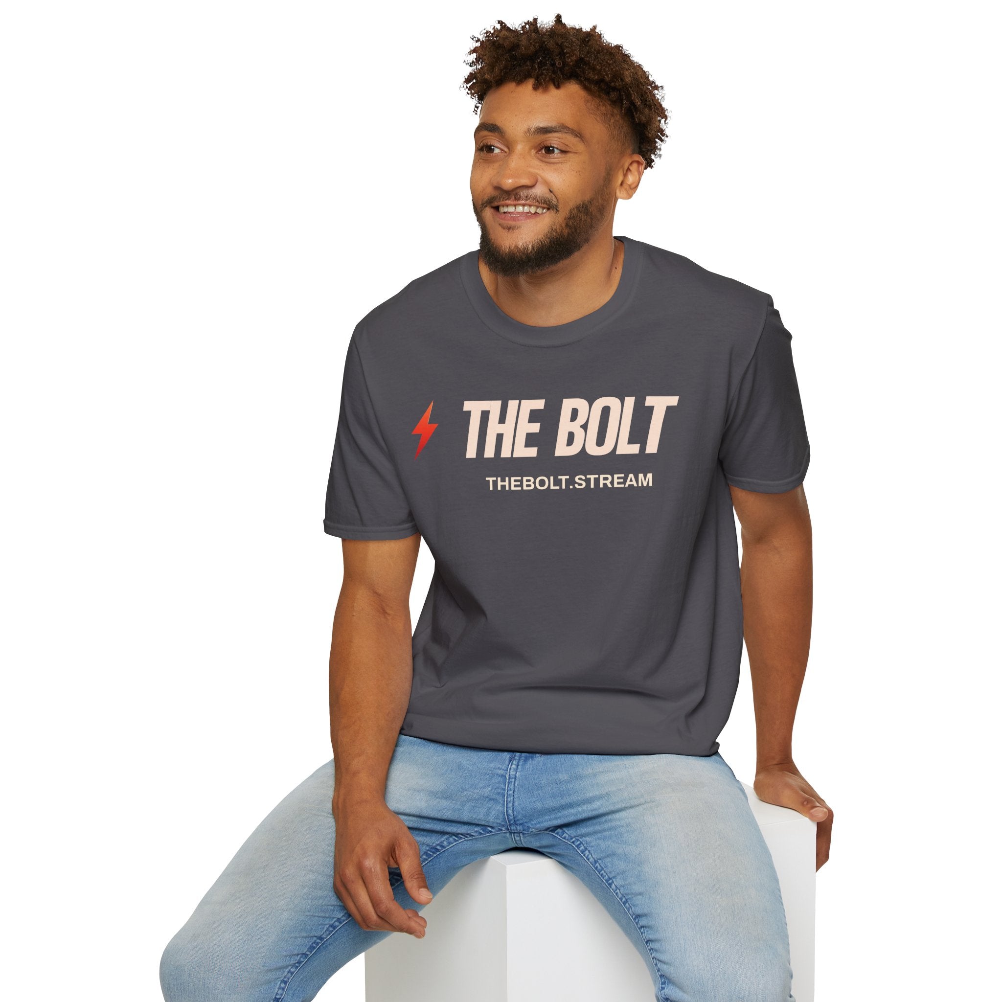 The BOLT Radio Lightning T-Shirt — The New Modern Rock + Classic Rock Station Tee
