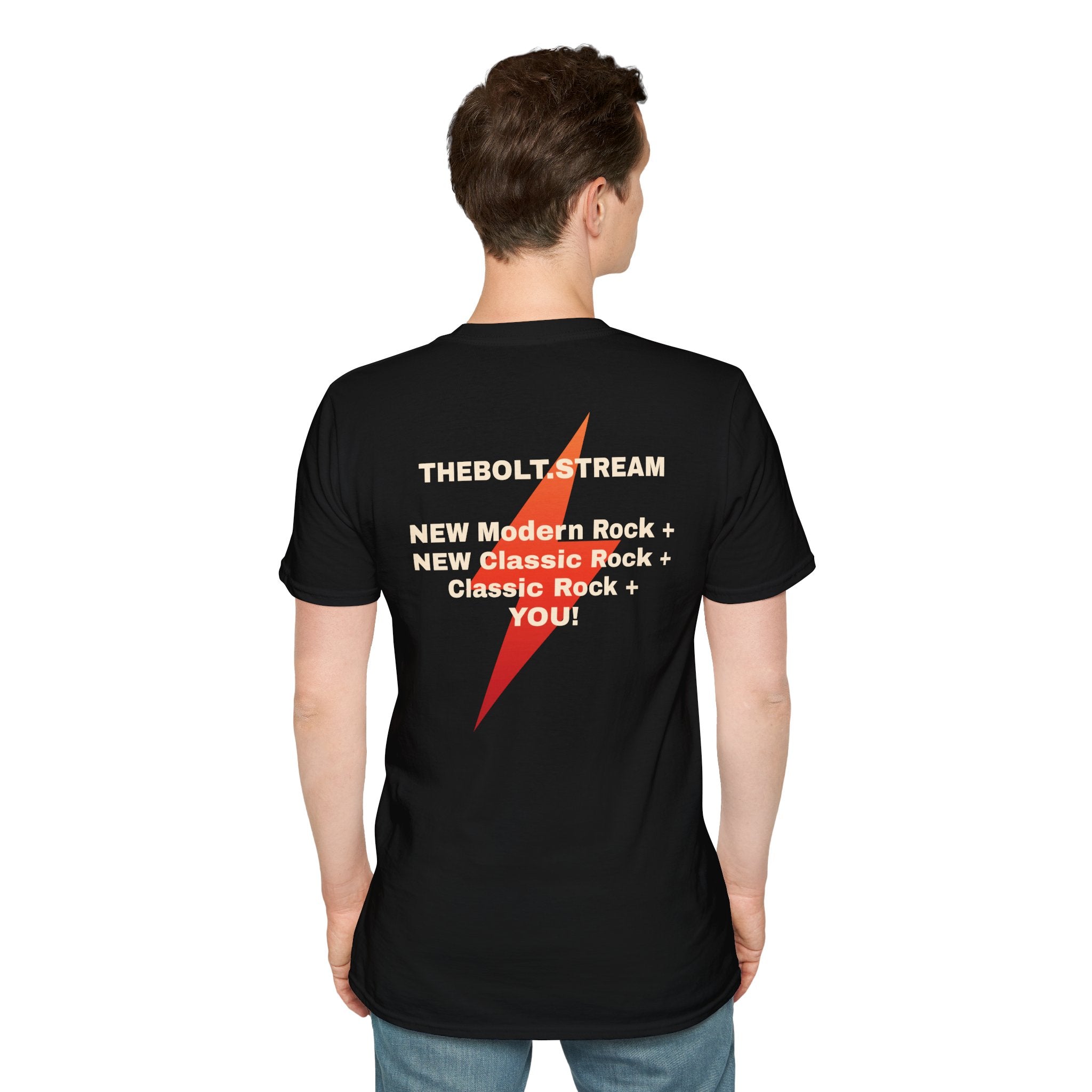 The BOLT Radio Lightning T-Shirt — The New Modern Rock + Classic Rock Station Tee