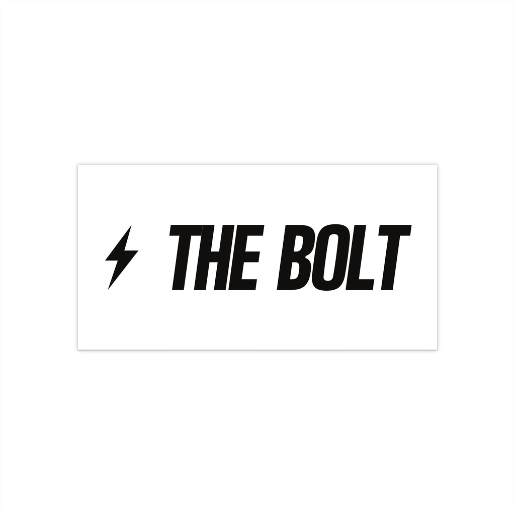 The BOLT Sticker — Rock Radio Vinyl Decal for Laptop, Water Bottle, Helmet & Bumper