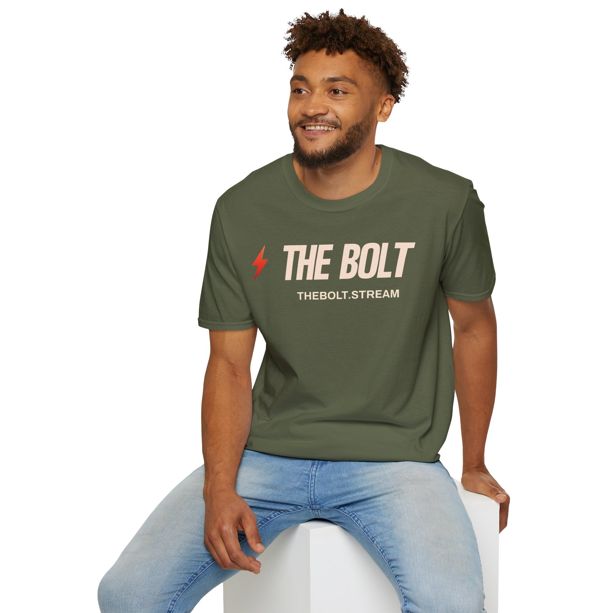 The BOLT Radio Lightning T-Shirt — The New Modern Rock + Classic Rock Station Tee