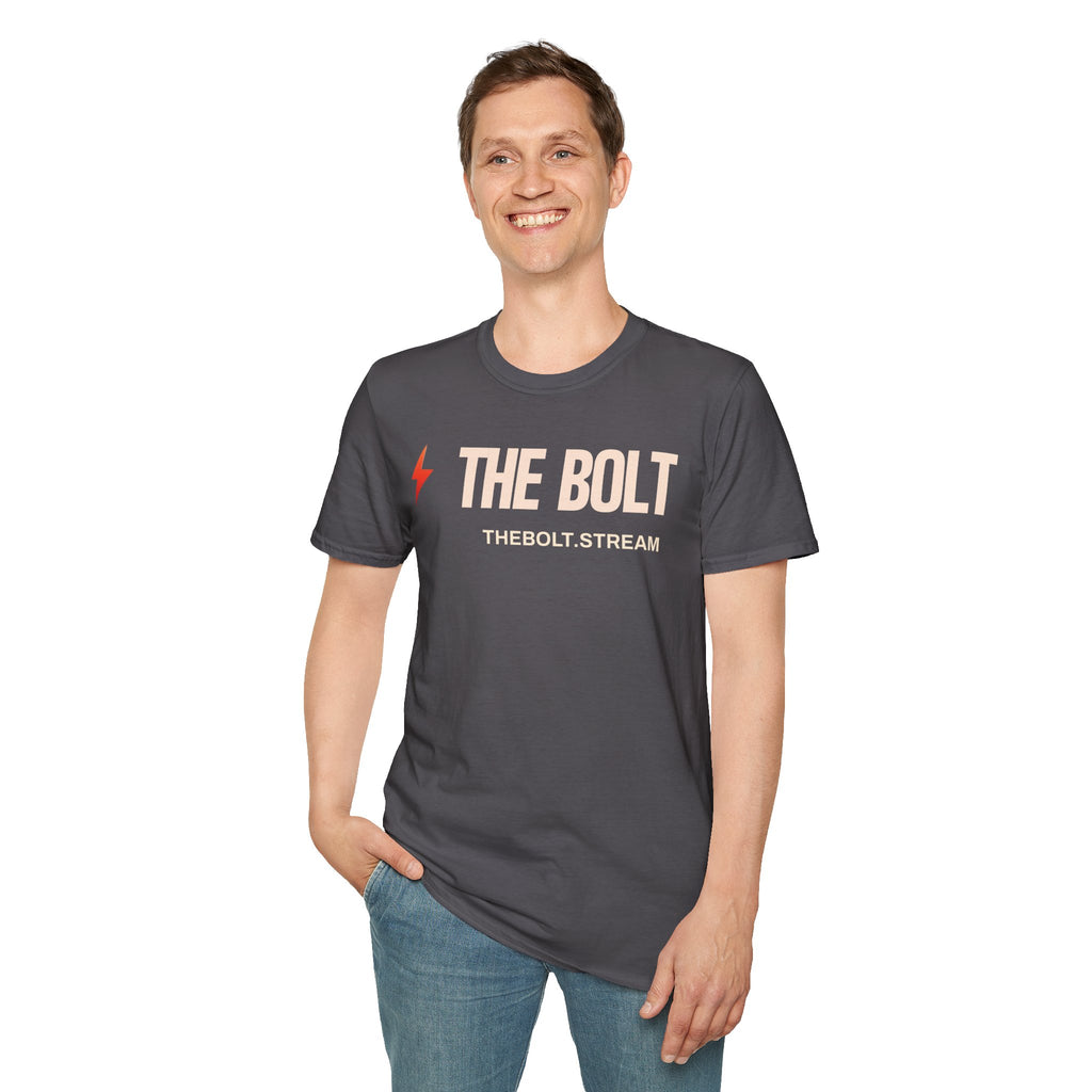 The BOLT Radio Lightning T-Shirt — The New Modern Rock + Classic Rock Station Tee